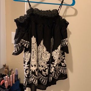 Francesca’s off the shoulder top